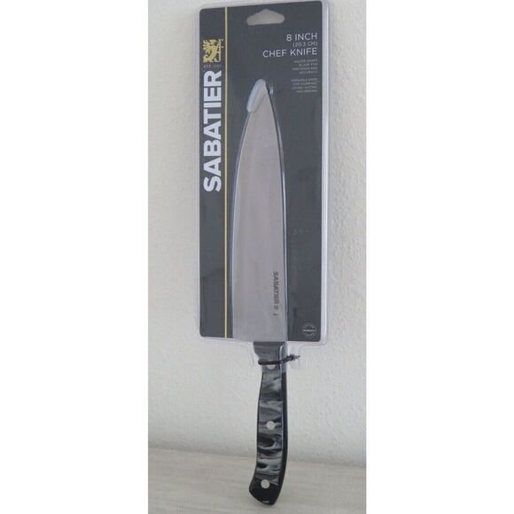 Sabatier #5270563 Marbled Handle Stainless Steel 8" Chef Knife - Picture 1 of 5